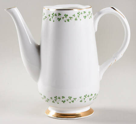 Shamrock Coffee Pot No Lid