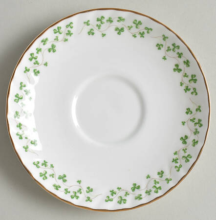 Shamrock Saucer for Footed Cup