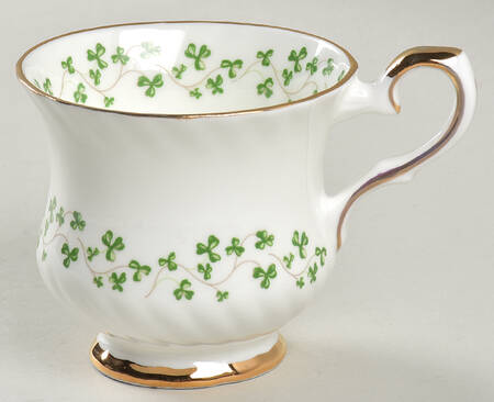 Shamrock Footed Cup
