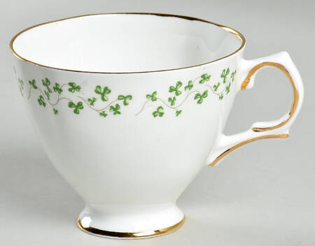 Shamrock Footed Cup