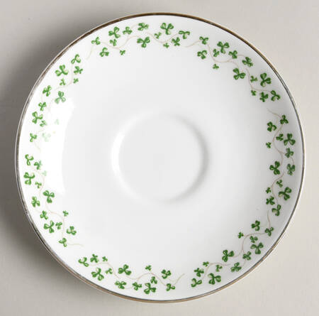 Shamrock Saucer for Footed Cup