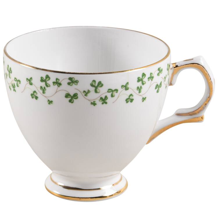 Shamrock Footed Cup