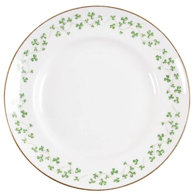 Shamrock Bread & Butter Plate