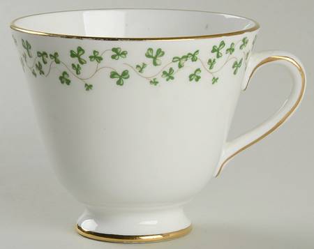 Shamrock Footed Cup