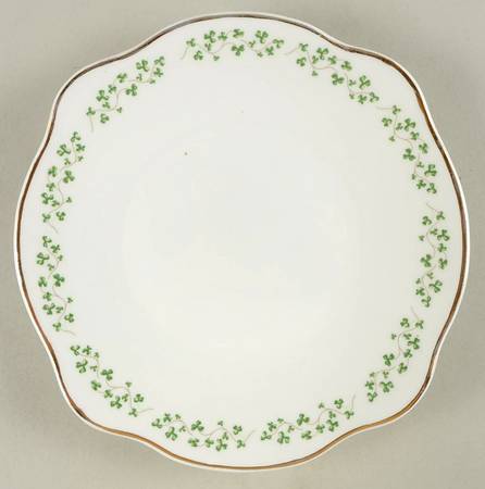 Shamrock Cookie Plate
