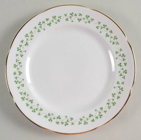 Shamrock Salad Plate
