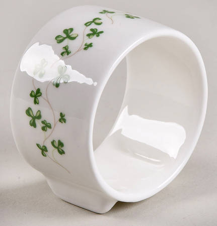 Shamrock Napkin Ring by Royal Tara