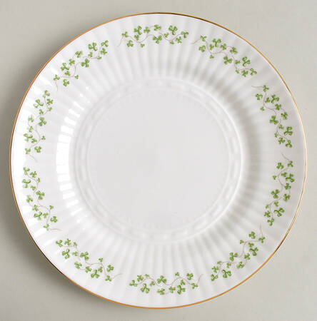 Trellis Shamrock (Ribbed, Fluted) Salad Plate