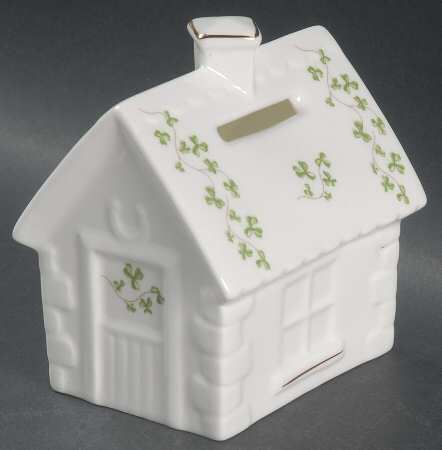 Trellis Shamrock (Ribbed, Fluted) Bank