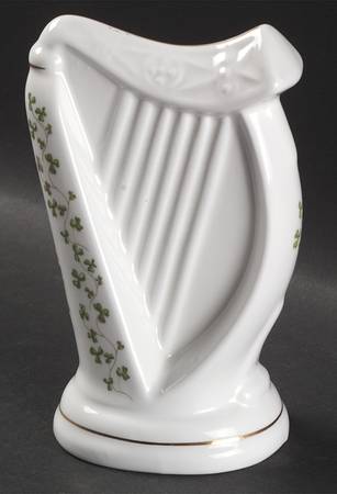 Trellis Shamrock (Ribbed, Fluted) 5" Harp