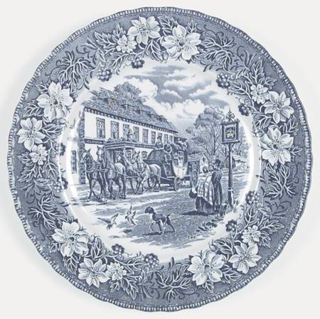 Coaching Taverns Teal Green by Royal Tudor