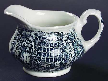 Coaching Taverns Blue Mini Creamer