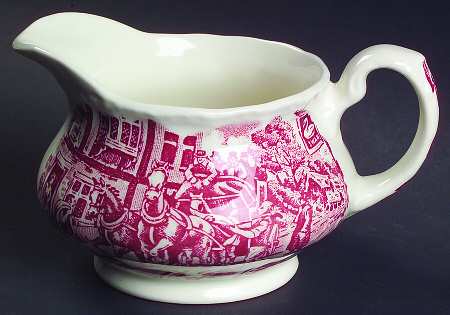Coaching Taverns Pink Creamer