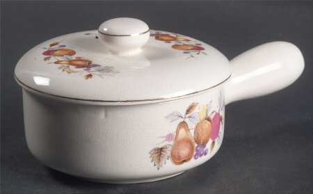 Autumn Fruit Individual Casserole & Lid