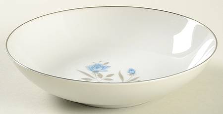 Blue Rose Coupe Cereal Bowl