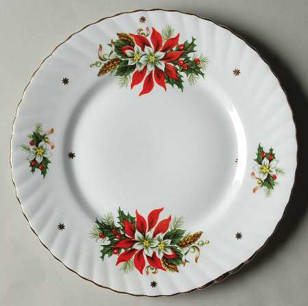 Noel Salad Plate