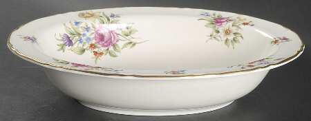 Abla 10" Oval Vegetable Bowl