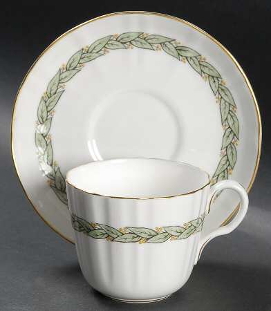 Adams Flat Cup & Saucer Set
