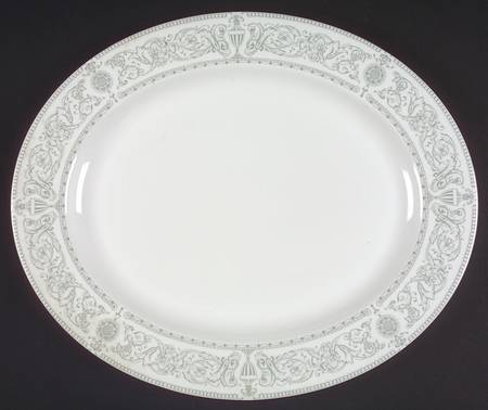 Allegro 15" Oval Serving Platter