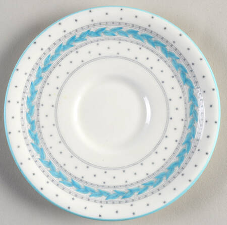 Alpine Blue Turquoise Saucer