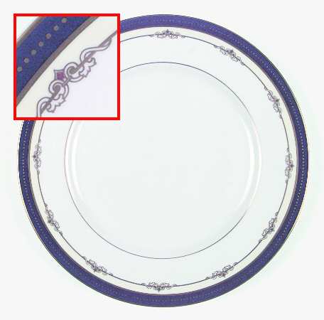 Ambassador Blue by Royal Worcester
