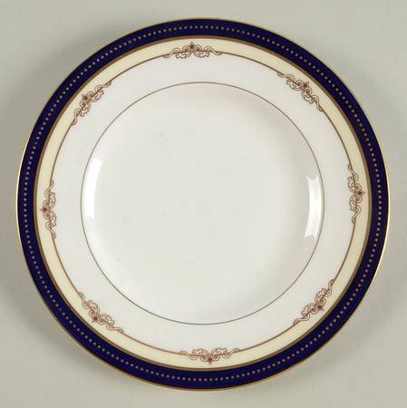 Ambassador Blue Salad Plate