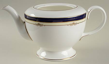 Ambassador Blue Teapot No Lid