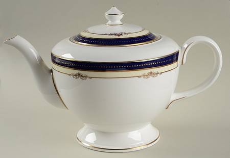 Ambassador Blue Teapot & Lid