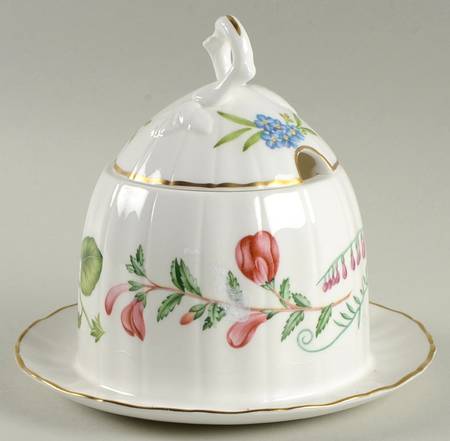 Arcadia Jam/Jelly & Lid w/Attached Underplate