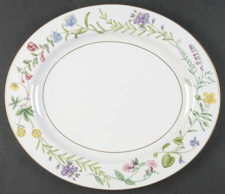 Arcadia 13" Oval Serving Platter