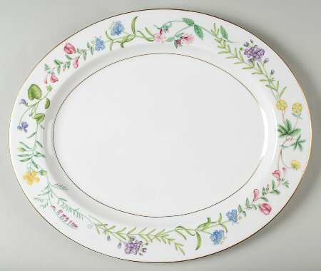 Arcadia 15" Oval Serving Platter