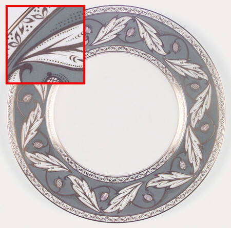 Arden Green Dinner Plate