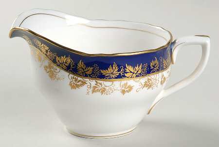 Arundel Blue (Scalloped) Creamer