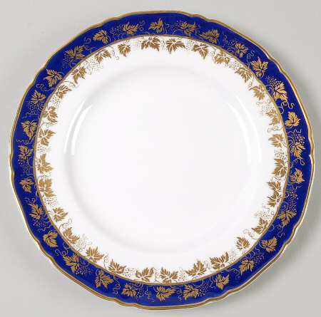 Arundel Blue (Scalloped) Dessert/Pie Plate
