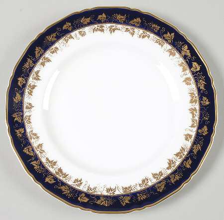 Arundel Blue (Scalloped) Salad Plate