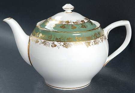 Arundel Green Teapot & Lid