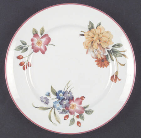 Ashford (Red Trim) Salad Plate