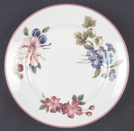 Ashford (Red Trim) Bread & Butter Plate