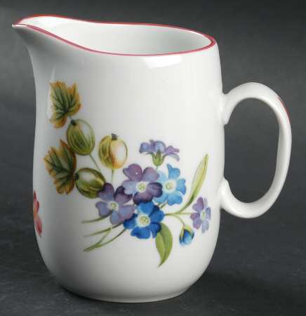 Ashford (Red Trim) Creamer