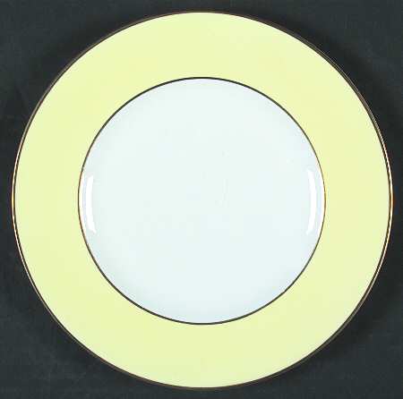 Asprey Yellow Salad Plate