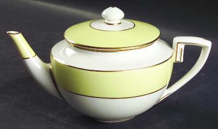 Asprey Yellow Teapot & Lid