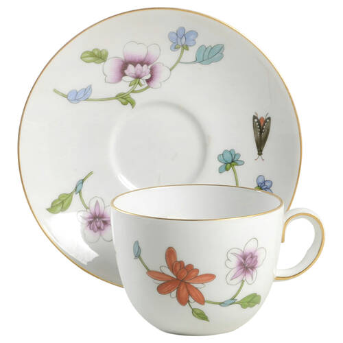 Astley (Oven To Table) Flat Cup & Saucer Set