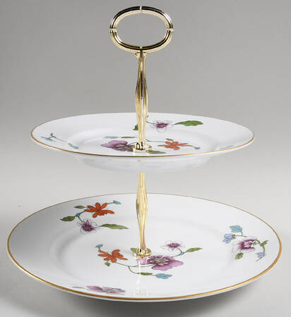 Astley (Oven To Table) 6 5/8"-10"  2 Tiered Serving Tray (Dp, Sp) HC