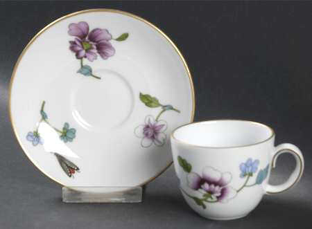 Astley (Oven To Table) Flat Demitasse Cup & Saucer Set