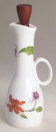 Astley (Oven To Table) Oil/Vinegar Cruet & Wood Stopper