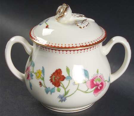 Astley (Bone) Sugar Bowl & Lid