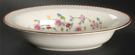 Astley (Bone) 9" Oval Vegetable Bowl