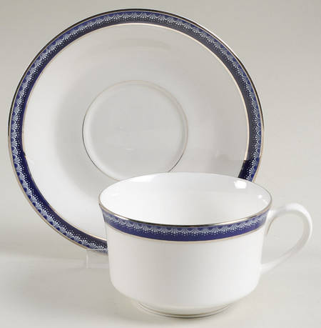 Avalon Firenze Flat Cup & Saucer Set