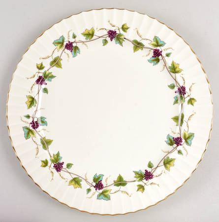 Bacchanal (Cream Background) 14" Chop Plate (Round Platter)