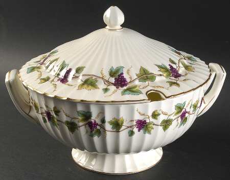Bacchanal (Cream Background) Tureen &  Lid